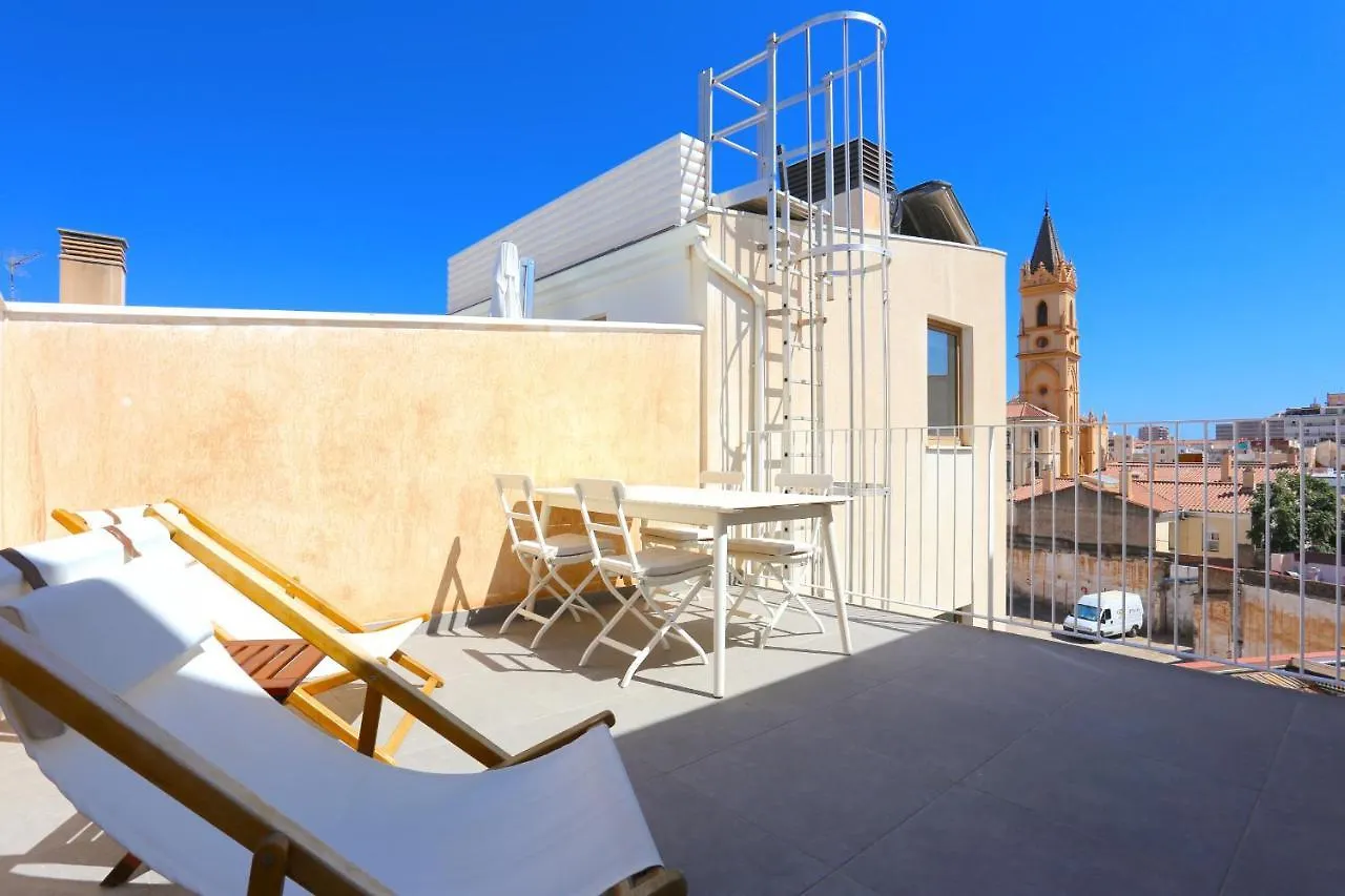 Juan De Austria Central Penthouse 4Pax Malaga Apartment